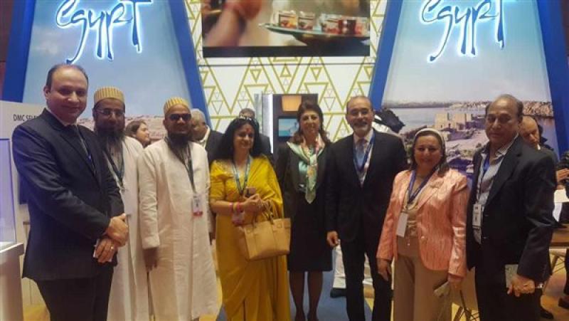 مشاركة وزارة السياحة والآثار في المعرض السياحي الدولي بالهند
